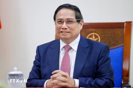 El primer ministro vietnamita, Pham Minh Chinh. (Fuente: VNA)