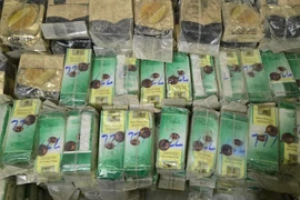 Cantidad de drogas incautadas. (Foto: bocongan.gov.vn)