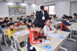 Estudiantes compiten en las Olimpiadas de Inglés. (Foto: HNM)