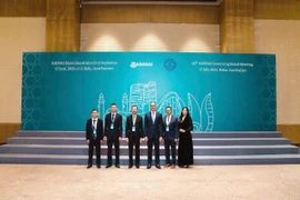 Representantes de la delegación vietnamita. (Fuente: VNA)