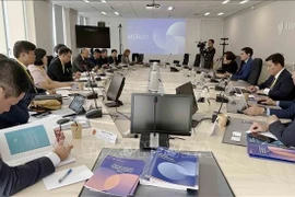 Panorama de la reunión. (Fuente: VNA)