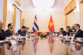 Panorama de la reunión. (Fuente: VNA)