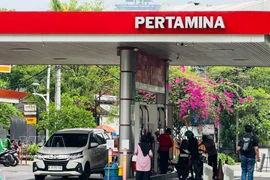 Una gasolinera en Indonesia. (Fuente: VNA)