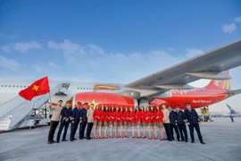 Una tripulación de vuelo de Vietjet. (Fuente: Vietjetair.com)