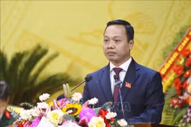Tran Tien Dung, nuevo secretario del Comité del Partido Comunista de Vietnam en la provincia norteña de Dien Bien, mandato 2025-2030. (Fuente: VNA)