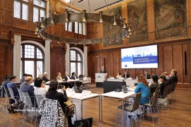 Panorama de la reunión. (Fuente: VNA)