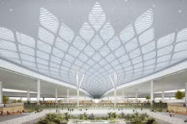 La primera fase del Aeropuerto Internacional de Long Thanh se inaugurará el 19 de diciembre de 2025. (Foto: baodautu.vn)