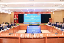 Panorama de la reunión. (Fuente: VNA)