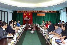 Panorama de la reunión. (Fuente: VNA)