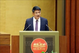 El presidente de la Fiscalía Suprema Popular, Nguyen Huy Tien, habla en el evento. (Fuente: VNA)