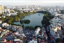 El lago Hoan Kiem en la actualidad. (Fuente: VNA)