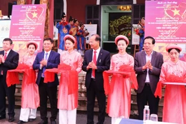Delegados en la inauguración. (Foto: VNA)