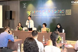 Nguyen Duc Anh, presidente de la filial del turismo MICE, habla en el evento. (Fuente: VNA)