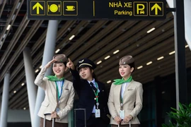 Trabajadores de Bamboo Airways. (Fuente: VNA)