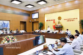Panorama de la reunión. (Fuente: VNA)