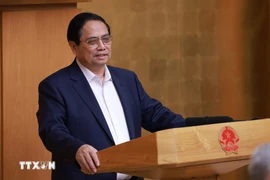 El primer ministro vietnamita, Pham Minh Chinh. (Fuente: VNA)