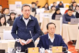 El general de división Nguyen Quoc Toan, jefe de Oficina del Ministerio de Seguridad Pública de Vietnam y su portavoz, en el evento. (Fuente: VNA)