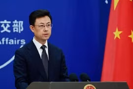 Guo Jiakun, portavoz del Ministerio de Relaciones Exteriores de China. (Foto: IRNA/VNA)
