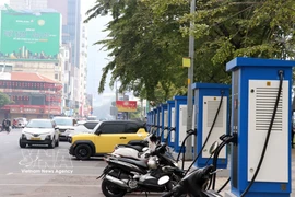 Ciudad Ho Chi Minh se centra en el desarrollo de infraestructura para estaciones de carga e intercambio de baterías para vehículos eléctricos. (Foto: VNA)
