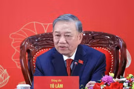 El secretario general del Comité Central del Partido Comunista de Vietnam, To Lam. (Fuente: VNA)