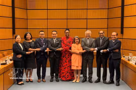 Delegados en el evento. (Fuente: VNA)