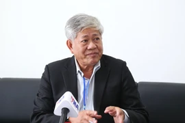 Keo Baphnom, asesor del primer ministro de Camboya, en la entrevista. (Fuente: VNA)