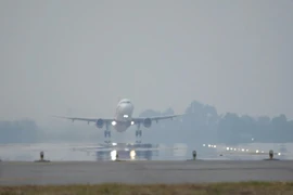 El vuelo VJ1149 de Vietjet aterrizó a las 17:31 del 7 de mayo en la pista 25R del Aeropuerto Internacional Tan Son Nhat. (Foto: Vietjet)