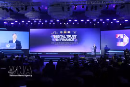 Panorama de la reunión. (Fuente: VNA)