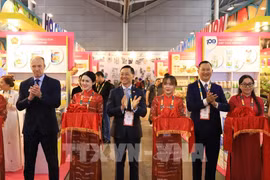 Delegados en la inauguración. (Fuente: VNA)