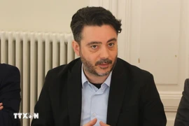 Francesco Maringiò, jefe del Departamento de Relaciones Exteriores del Partido Comunista Italiano. (Fuente: VNA)