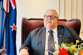 El presidente de la Cámara de Representantes del país oceánico (Parlamento), Gerry Brownlee. (Fuente: VNA)