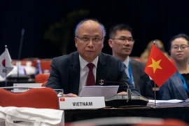 El embajador de Vietnam en Francia, Dinh Toan Thang, en el evento. (Fuente: VNA)