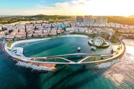 Un rincón de la moderna Phu Quoc. (Fuente: VNA)