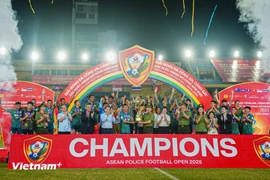 El Equipo II de la Policía Popular de Vietnam gana Torneo Abierto de Fútbol de la Policía de la ASEAN 2025. (Fuente: VNA)
