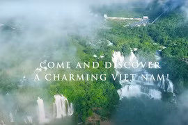 Imágenes que promocionan Vietnam como destino turístico en CNN a finales de 2024. (Fuente: TITC)