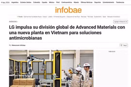 El artículo publica por el medio argentino Infobae sobre Vietnam. (Fuente: VNA)