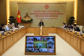 Panorama de la reunión. (Fuente: VNA)