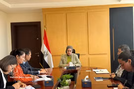 Panorama de la reunión. (Fuente: VNA)