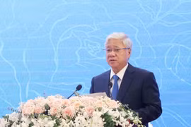 El miembro del Buró Político y presidente del Comité Central del Frente de la Patria de Vietnam (FPV), Do Van Chien. (Fuente: VNA)
