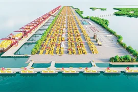 La planificación del área portuaria de Can Gio para 2030 incluye de 2 a 4 muelles, que cubrirán una demanda de mercancías de entre 28,8 y 57,6 millones de toneladas. (Foto: VNA)