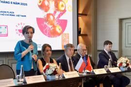 Joanna Skoczek, embajadora de Polonia en Vietnam, habla en el evento. (Fuente: VNA)