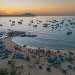 La tranquila belleza rústica del mercado de pescado de Phuoc Dong, provincia de Dak Lak