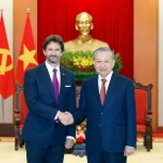 Líder partidista vietnamita recibe al viceprimer ministro de Eslovaquia