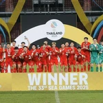 Equipo sub-22 de Vietnam se alza con la gloria en SEA Games 33