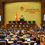 Sesiona primera reunión extraordinaria de XVI Legislatura de Asamblea Nacional de Vietnam