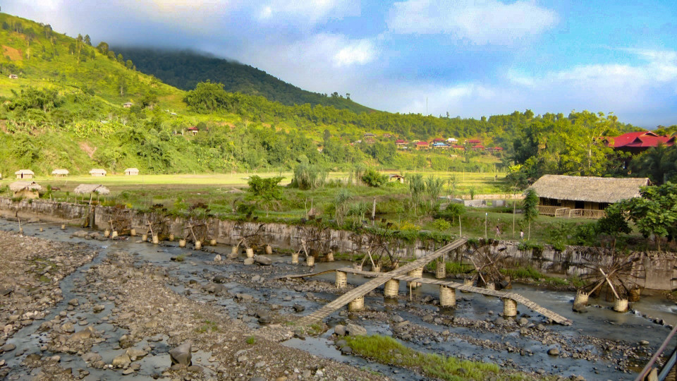 Las fuentes de agua están creadas por el pueblo de Na Su en aras de generar un punto culminante para los turistas. (Fuente:VNA)