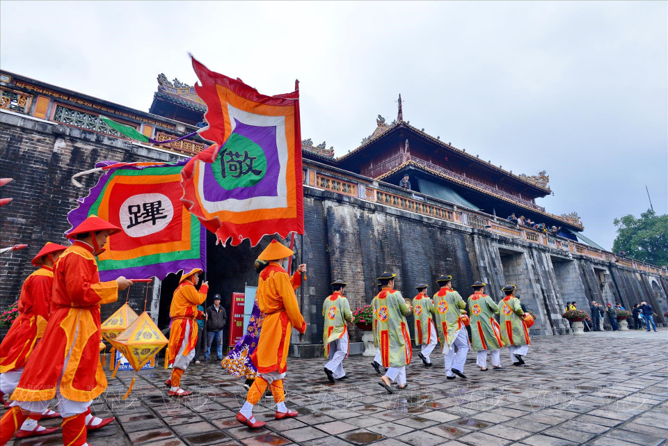 Hue se enorgullece de convertirse en una ciudad subordinada a la administración central con sus propias fortalezas en cultura y patrimonio. (Foto: VNA)