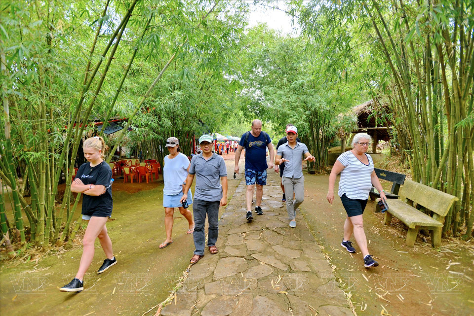 Los túneles de Vinh Moc son ahora un destino atractivo en la ruta turística DMZ de Quang Tri. Foto: Thanh Hoa/Revista Vietnam