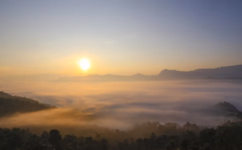 Amanecer en el paso Tang Quai. (Foto: VNA)