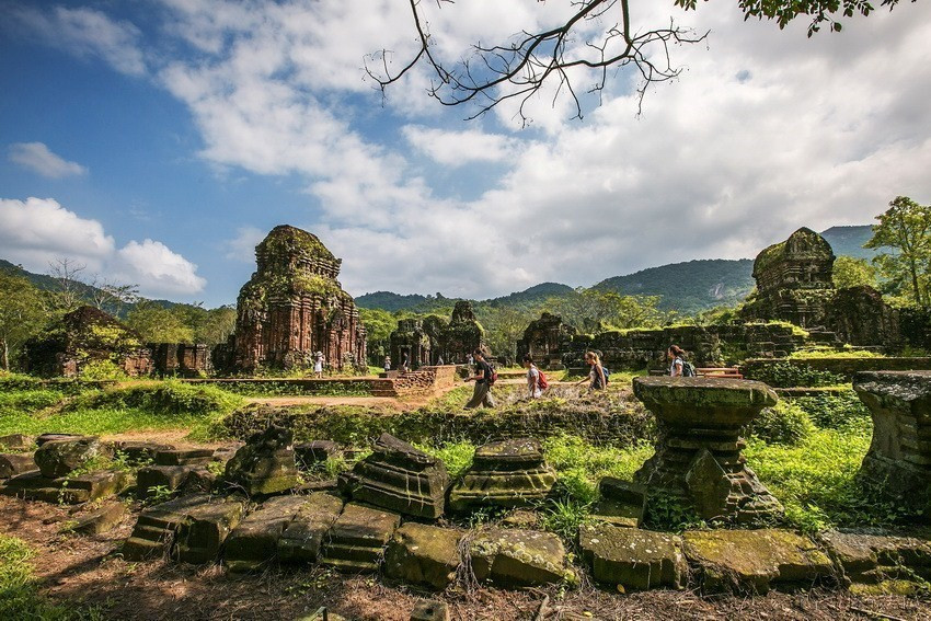 El 1 de diciembre de 1999, el vestigio de My Son (provincia de Quang Nam) fue reconocido oficialmente por la UNESCO como Patrimonio Cultural de la Humanidad. Fuente: VNA